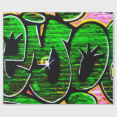 Graffiti 18 wpcnm cadeaupapier (Vlak)