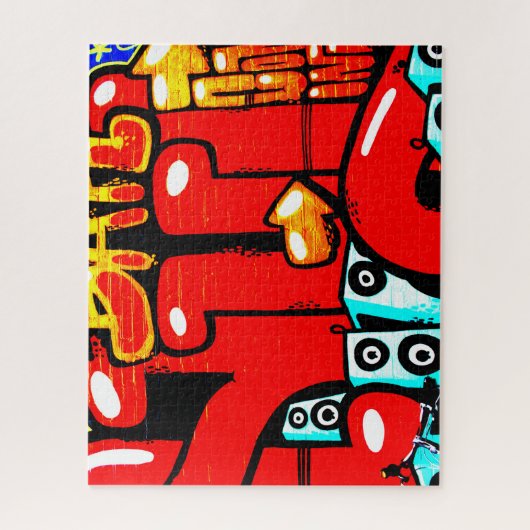 Graffiti 19 16x20 520pc jpcna legpuzzel (Verticaal)