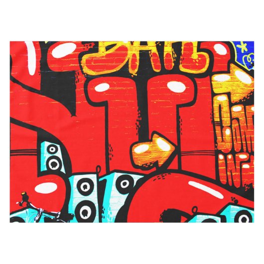 Graffiti 19 50x72 tccna tafelkleed (Voorkant (Horizontaal))