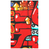 Graffiti 19 60x104 tca tafelkleed (Voorkant)