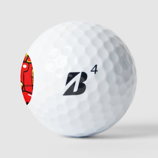 Graffiti 19 be6 gbcna golfballen (Logo)