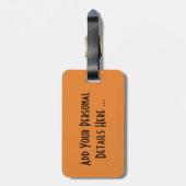 Graffiti 19 cd ltcnm bagagelabel (Achterkant verticaal)