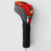 Graffiti 19 dccna golfheadcover (Schuin)