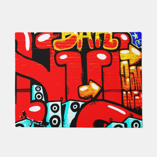 Graffiti 19 dmcnm deurmat (Voorkant)