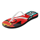 Graffiti 19 ffa teenslippers (Schuin)