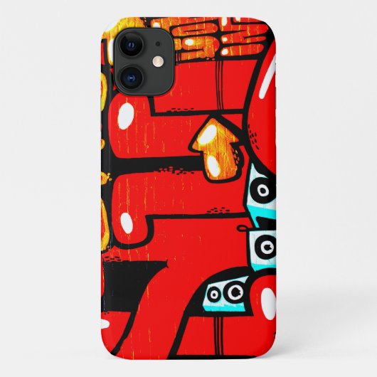 Graffiti 19 iphcnm Case-Mate iPhone case (Achterkant)