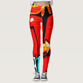 Graffiti 19 lecnm leggings (Voorkant)