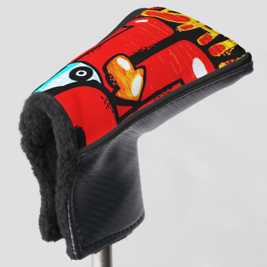 Graffiti 19 pccnm golfheadcover (3/4 voorkant)