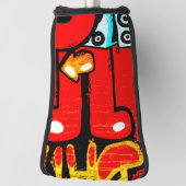 Graffiti 19 pccnm golfheadcover (Draai 90)