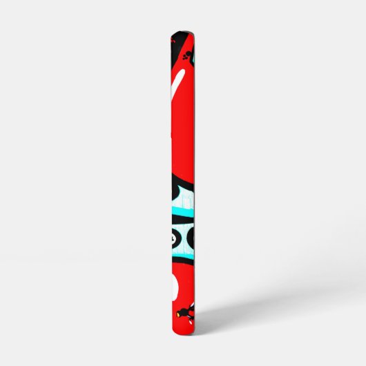 Graffiti 19 sgcna samsung galaxy hoesje (Linkerkant)