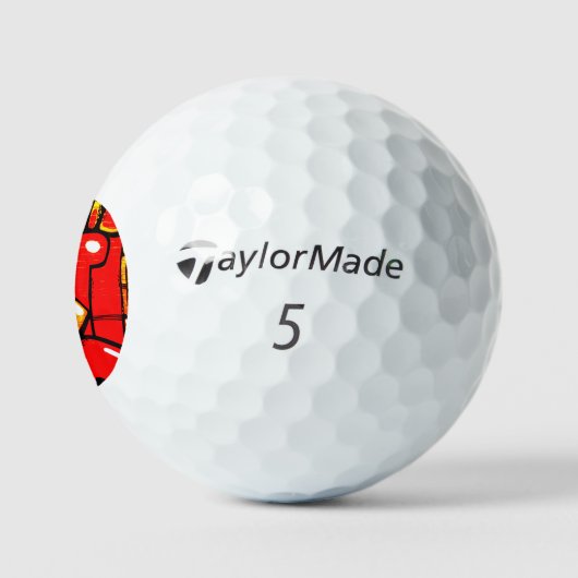 Graffiti 19 tmtp5 gba golfballen (Logo)