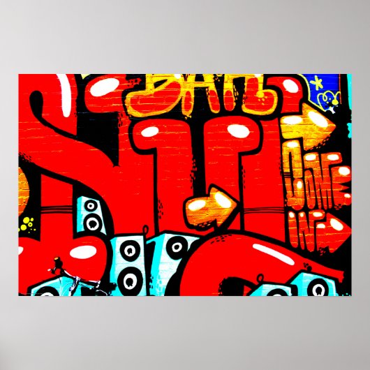 Graffiti 19 wapcna poster (Voorkant)