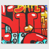 Graffiti 19 wpcna cadeaupapier (Vlak)
