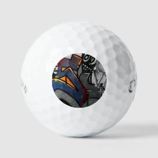 Graffiti 1 css gbcnm golfballen (Voorkant)