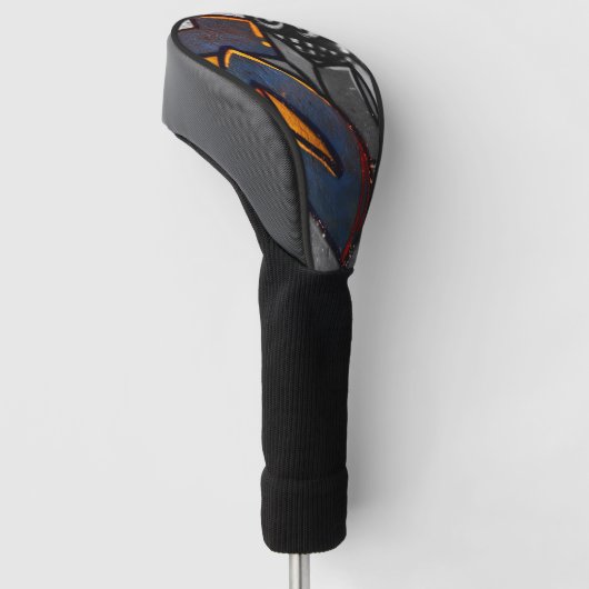 Graffiti 1 dccna golfheadcover (Schuin)