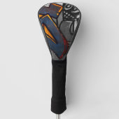 Graffiti 1 dcm golfheadcover (Voorkant)
