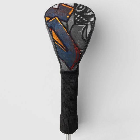 Graffiti 1 dcm golfheadcover (Voorkant)