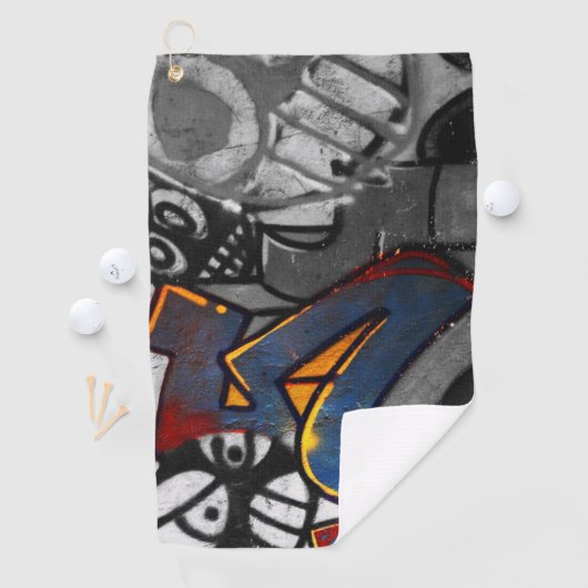 Graffiti 1 gta golfhanddoek (Insitu)