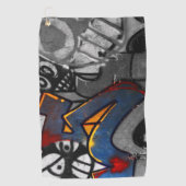 Graffiti 1 gtcnm golfhanddoek (Voorkant)