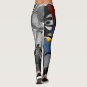 Graffiti 1 lem leggings (Achterkant)