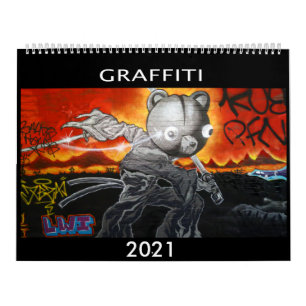 Graffiti 2021 kalender