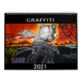 Graffiti 2021 kalender (Hoes)