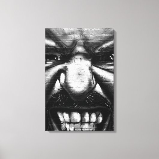 Graffiti 2 16x24 (40x60cm) waccna canvas afdruk (Voorkant)