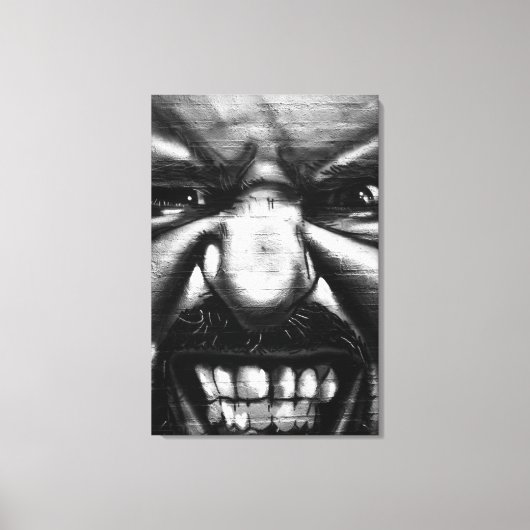 Graffiti 2 24x36 (60x90cm) waca canvas afdruk (Voorkant)