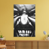 Graffiti 2 24x36 (60x90cm) waca canvas afdruk (Insitu (Woonkamer))