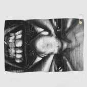 Graffiti 2 gtcna golfhanddoek (Horizontaal)