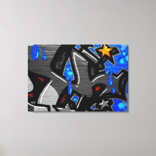 Graffiti 3 36x24 (90x60cm) waccnm canvas afdruk