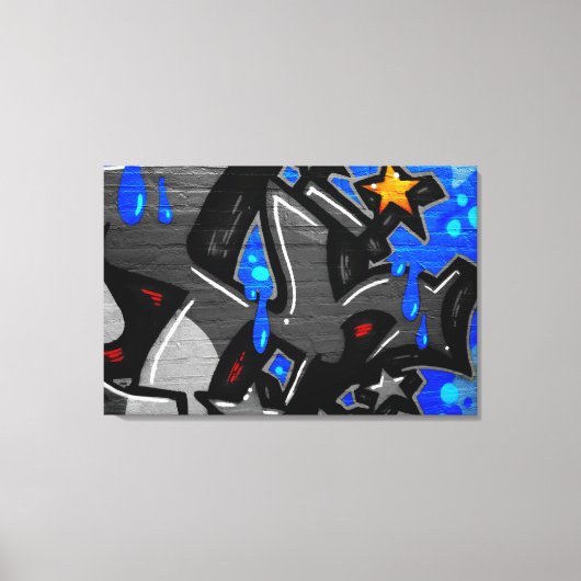 Graffiti 3 36x24 (90x60cm) waccnm canvas afdruk (Voorkant)
