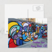 Graffiti 3 briefkaart (Voorkant / Achterkant)