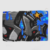 Graffiti 3 gtcna golfhanddoek (Horizontaal)