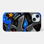 Graffiti 3 iphcna iPhone 15 case (Achterkant horizontaal)