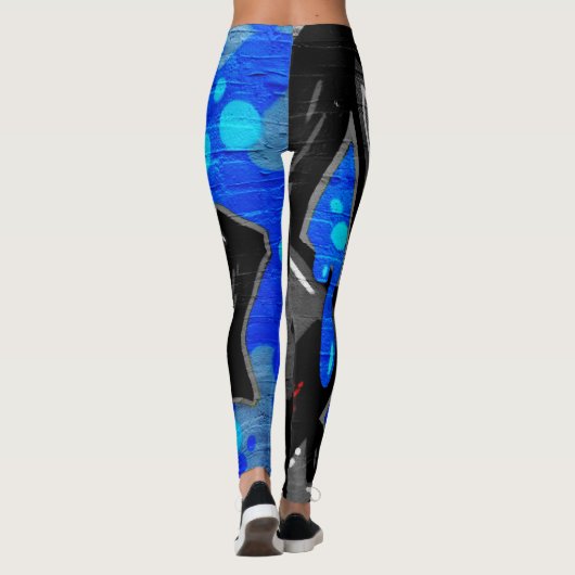 Graffiti 3 lecnm leggings (Achterkant)