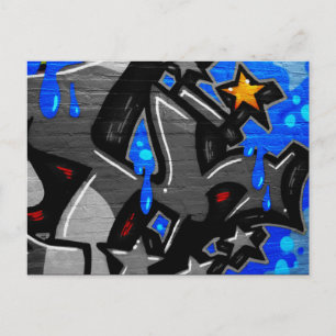 Graffiti 3 pca briefkaart