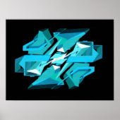 Graffiti 3D Poster (Voorkant)