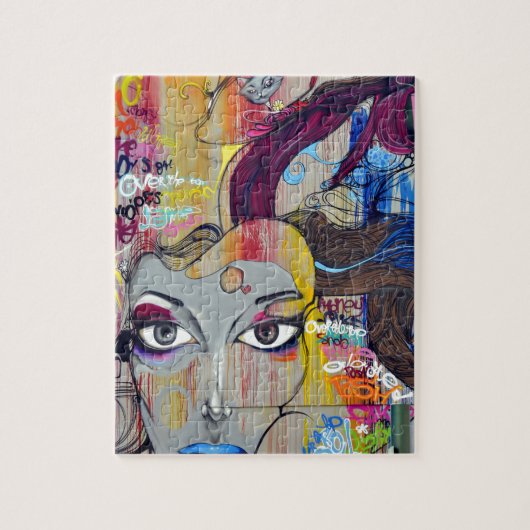 graffiti-508272 graffiti muurschilderkunst legpuzzel (Verticaal)