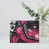 Graffiti 5 pccn arc4 briefkaart (Staand voorkant)