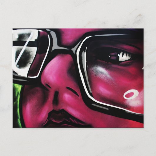 Graffiti 5 pccn arc4 briefkaart (Voorkant)