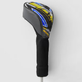 Graffiti 6 dccna golfheadcover (Schuin)