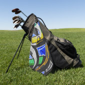 Graffiti 6 gtcna golfhanddoek (Groen)