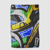 Graffiti 6 gtcnm golfhanddoek (Voorkant)