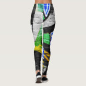 Graffiti 6 lecna leggings (Achterkant)