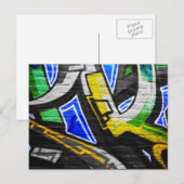 Graffiti 6 pc arc5 briefkaart (Voorkant / Achterkant)