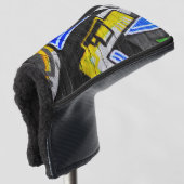 Graffiti 6 pccna golfheadcover (3/4 voorkant)