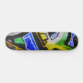 Graffiti 6-sdcna persoonlijk skateboard (Horizontaal)