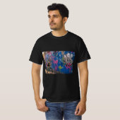 graffiti aap t-shirt (Voorkant volledig)