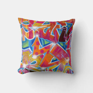 Graffiti Abstract Design Worpillow (Roden) Kussen